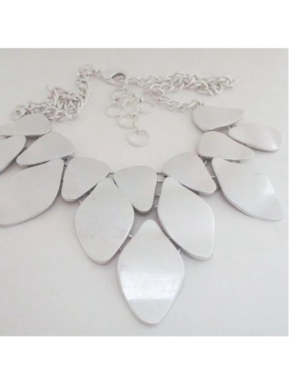 INC International Concepts Hammered Bib Statement Necklace